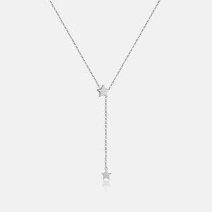 VEWANT Cross Star Plain Y Adjustable Pendant Long Chian Choker Necklace 925 Sterling Silver For Women Luxury 2025 Fine Jewelry - Monteclaire
