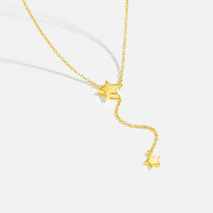 VEWANT Cross Star Plain Y Adjustable Pendant Long Chian Choker Necklace 925 Sterling Silver For Women Luxury 2025 Fine Jewelry - Monteclaire