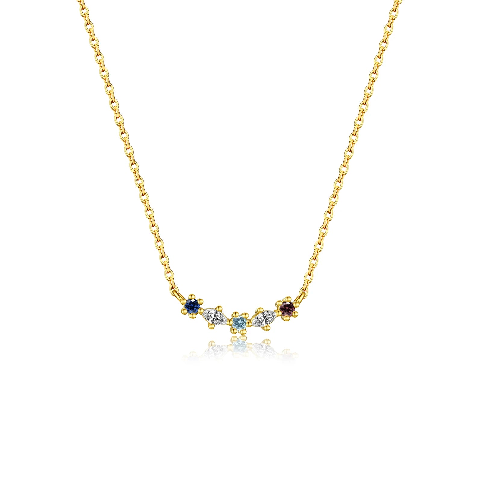 VEWANT 100% 925 Sterling Silver Pendant Long Chain Necklace 2025 Women Anniversary Luxury Fine Wedding Party Jewelry Gift - Monteclaire